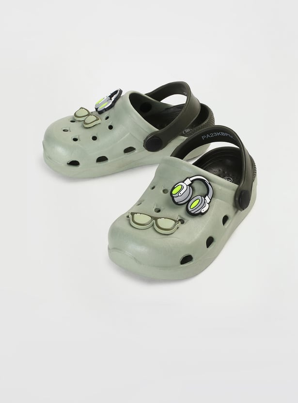 Boys Jibbitz-Detailed Clogs
