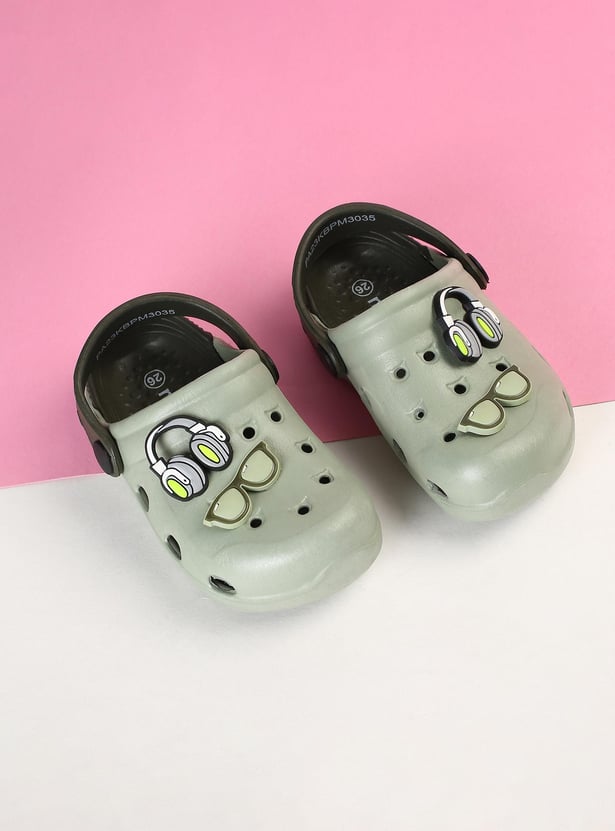Boys Jibbitz-Detailed Clogs