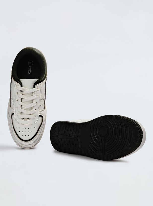 Boys Pop Detail Sneakers