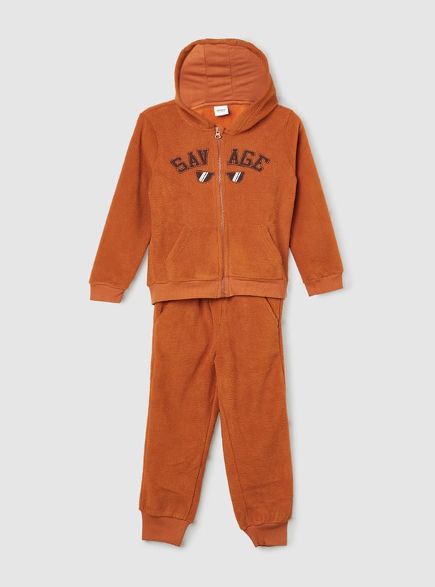 Boys Applique Sleepwear Set