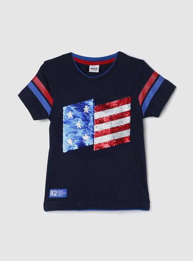 Boys Sequinned T-shirt