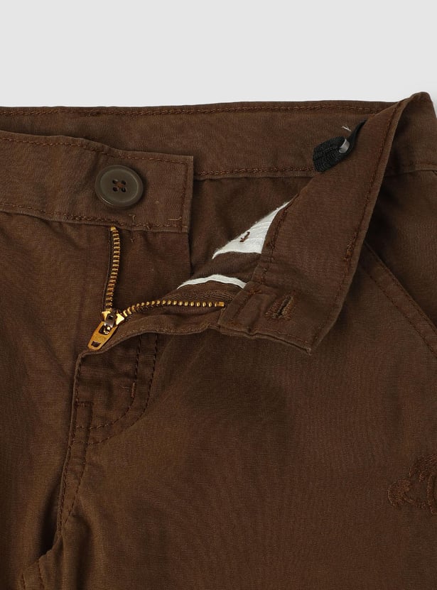 Boys Solid Trousers