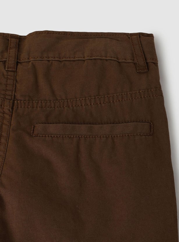 Boys Solid Trousers