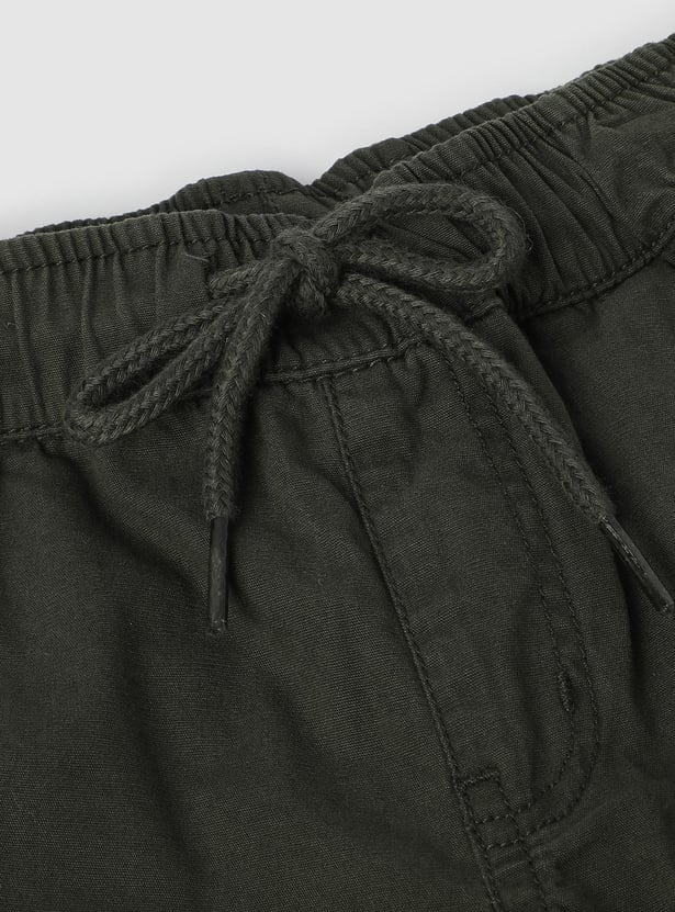 Boys Solid Trousers