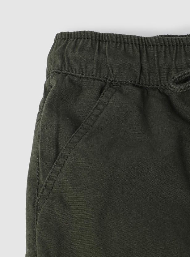 Boys Solid Trousers