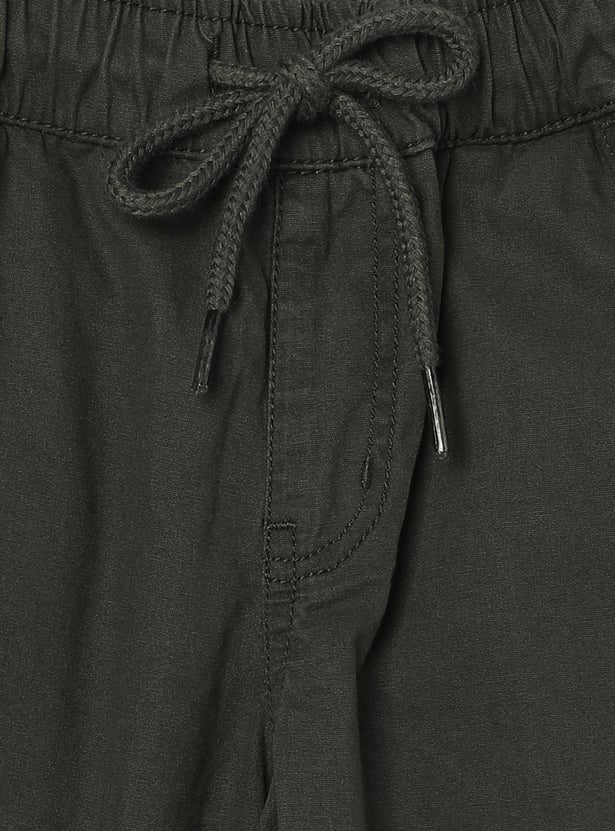 Boys Solid Trousers