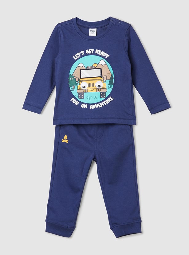 Boys Printed Sleepwear Set