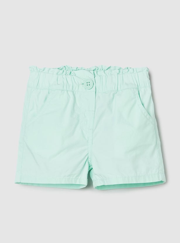 Girls Solid Shorts