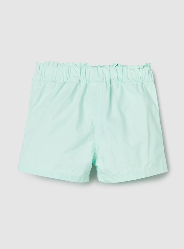 Girls Solid Shorts