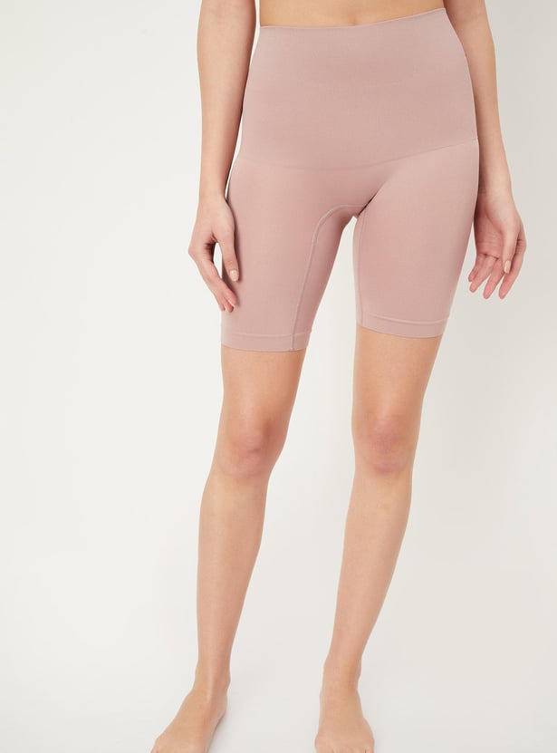 Women Solid Shapewear Shorts