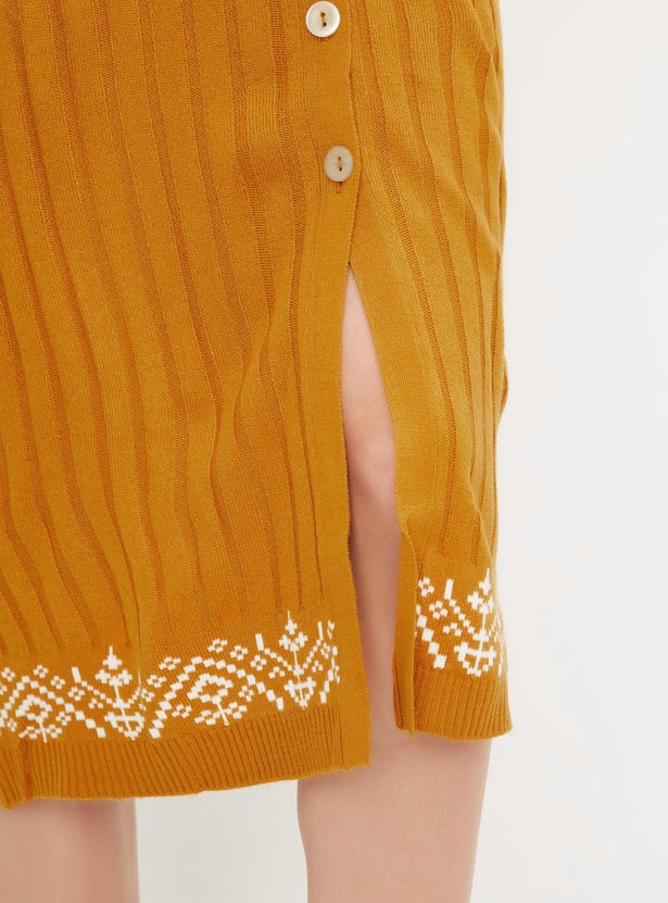 Women Printed Midi Jumper dress