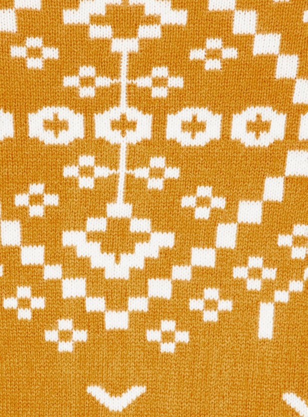 Women Printed Midi Jumper dress