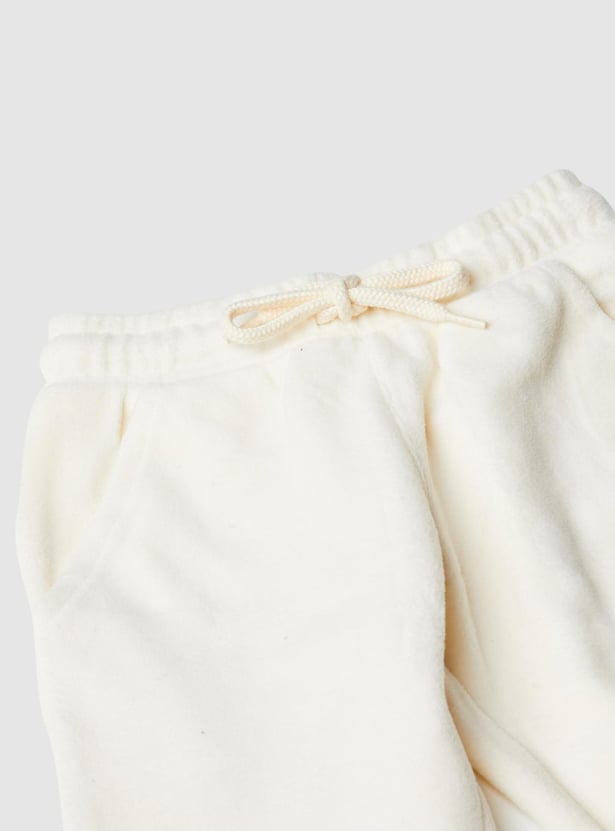 Girls Appliqued Hooded Sleepwear Set