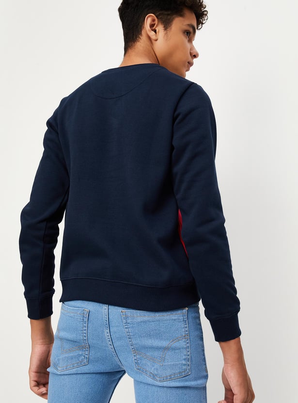 Boys Colourblocked Sweatshirt