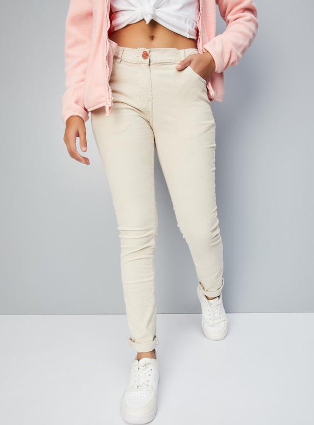 Girls Corduroy Trousers