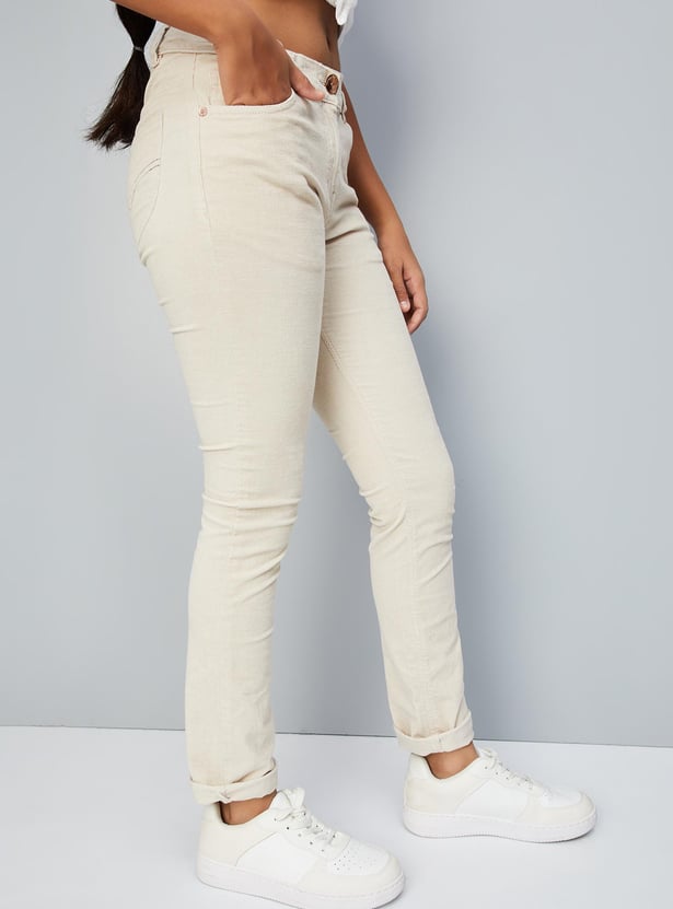 Girls Corduroy Trousers