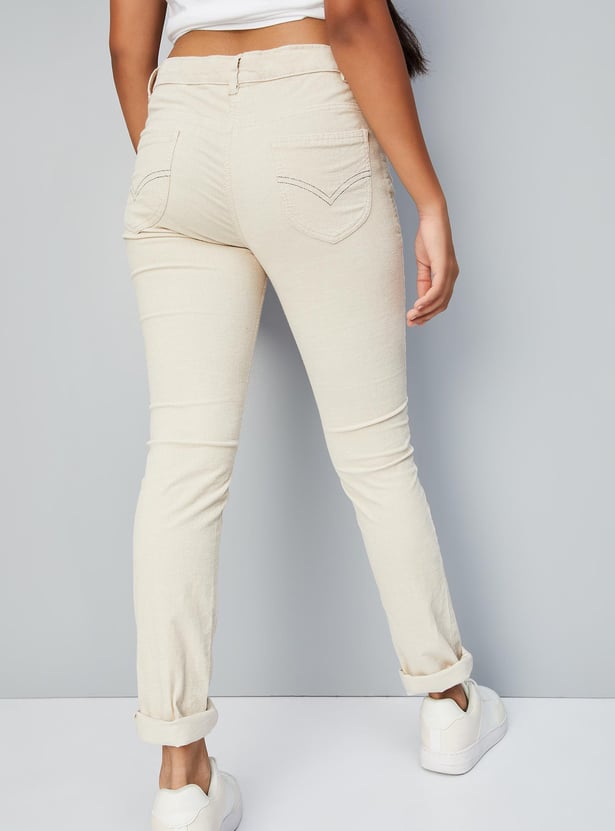 Girls Corduroy Trousers
