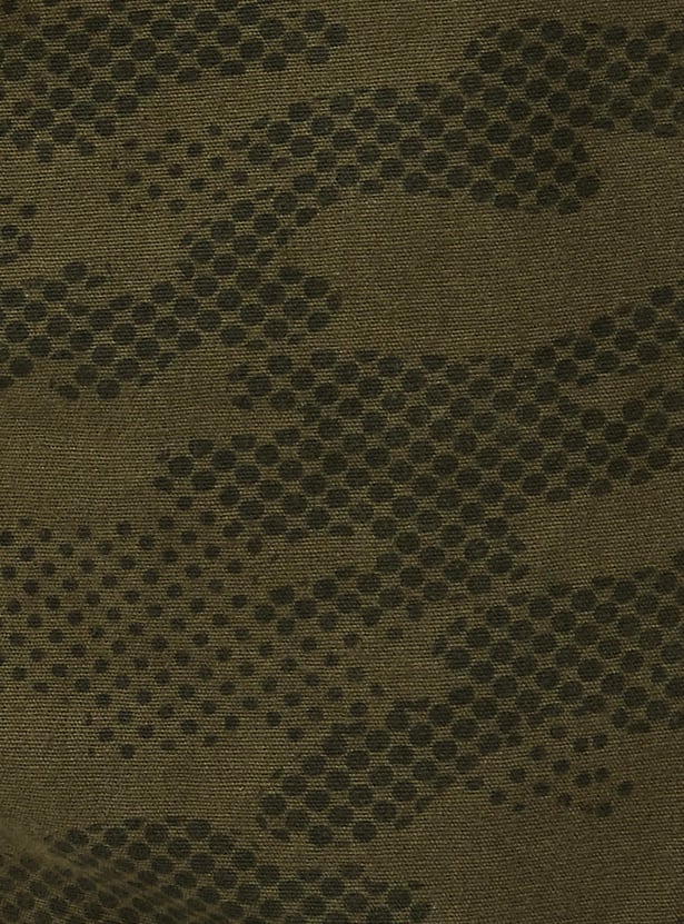 Boys Camouflage Printed Joggers