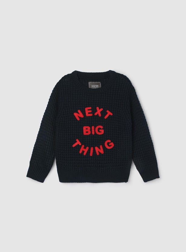 Boys Printed Sweater