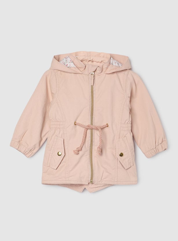 Girls Solid Jacket