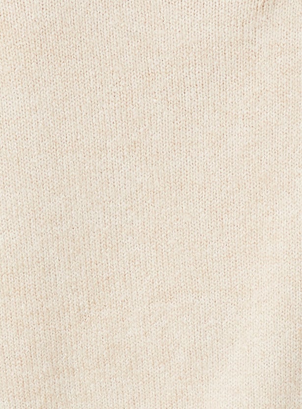 Girls Applique Detail Sweater