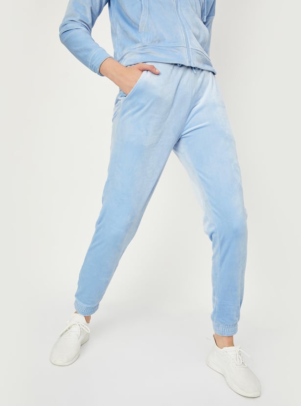 Women Velour Sports Joggers