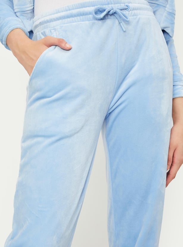 Women Velour Sports Joggers