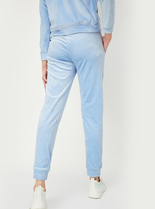 Women Velour Sports Joggers