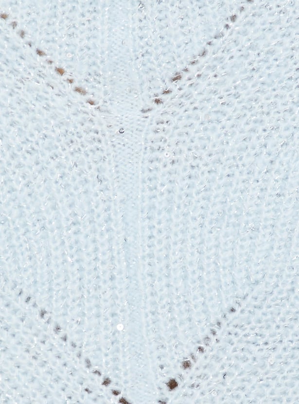 Women Embellished Knitted Sweater