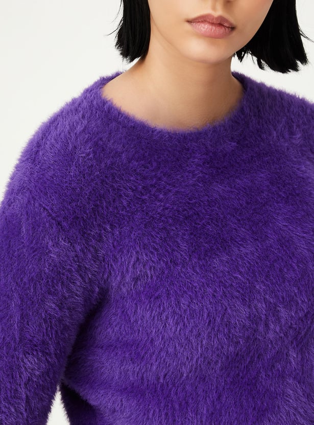 Women Textured Sweater