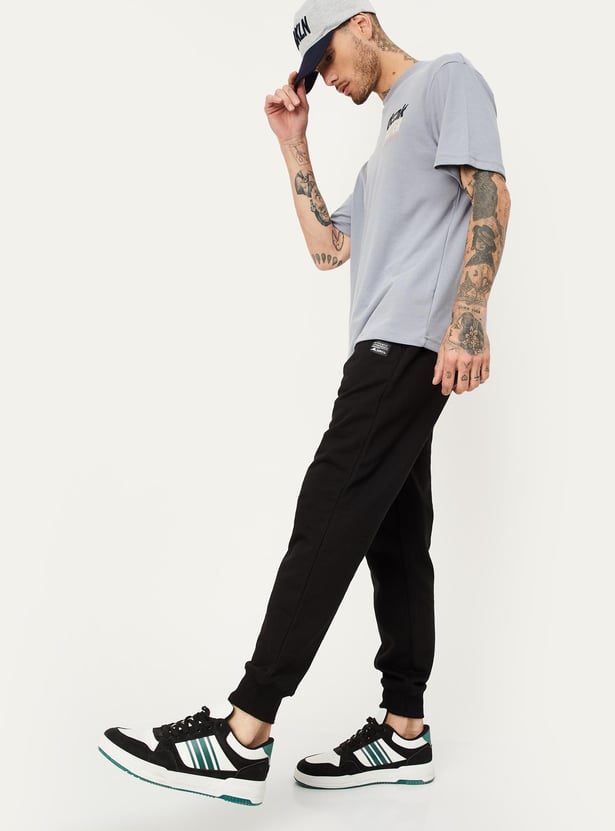 Men Solid Athleisure Joggers