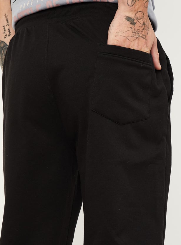 Men Solid Athleisure Joggers