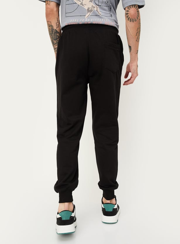 Men Solid Athleisure Joggers