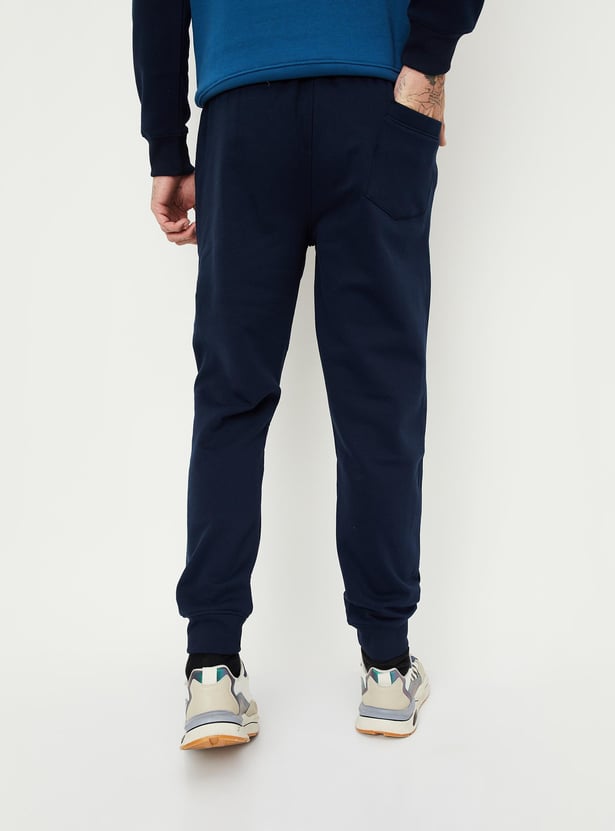 Men Solid Athleisure Joggers