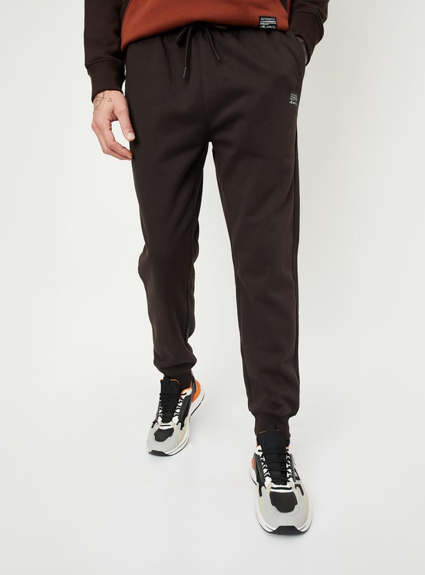 Men Solid Athleisure Joggers