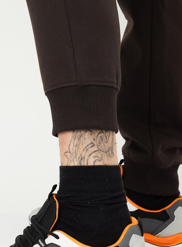 Men Solid Athleisure Joggers