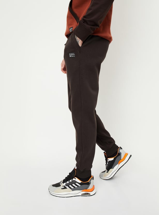 Men Solid Athleisure Joggers