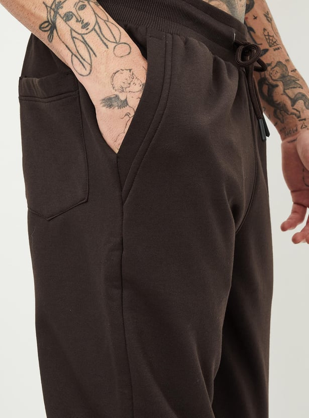 Men Solid Athleisure Joggers