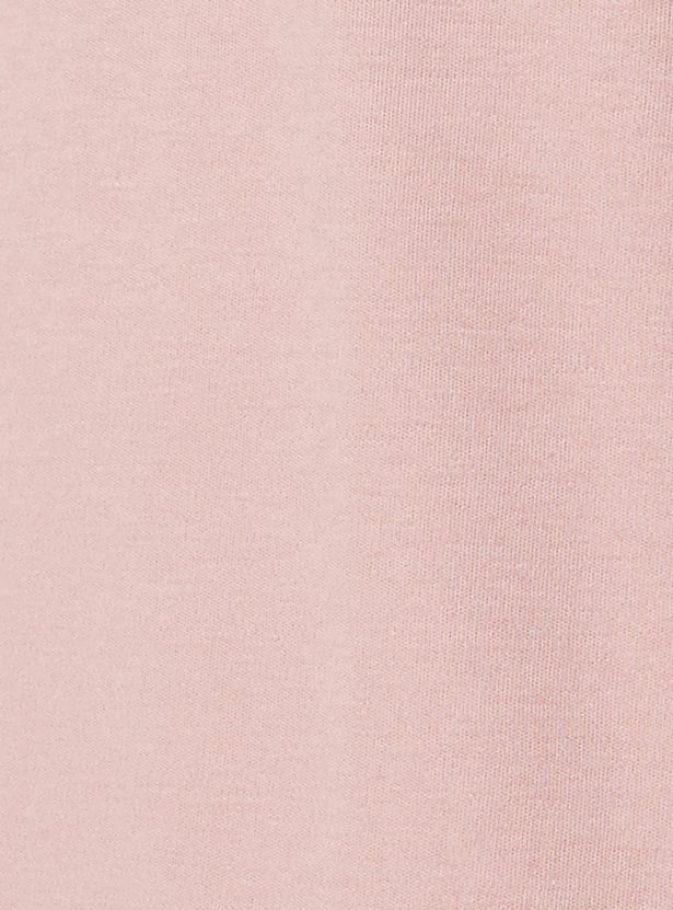 Men Oversized Back Print T-shirt