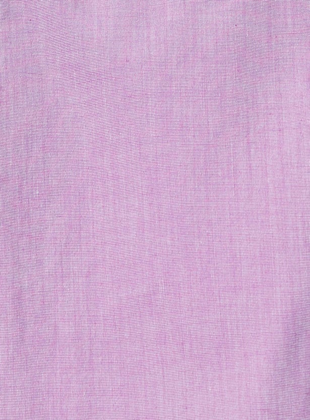 Men Solid Slim Fit Formal Shirt