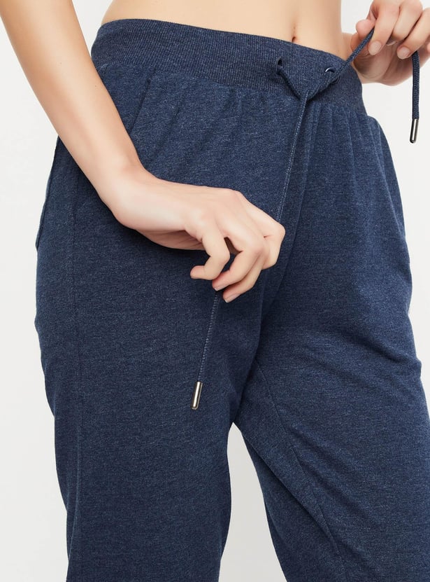 Women Solid Athleisure Track Pants
