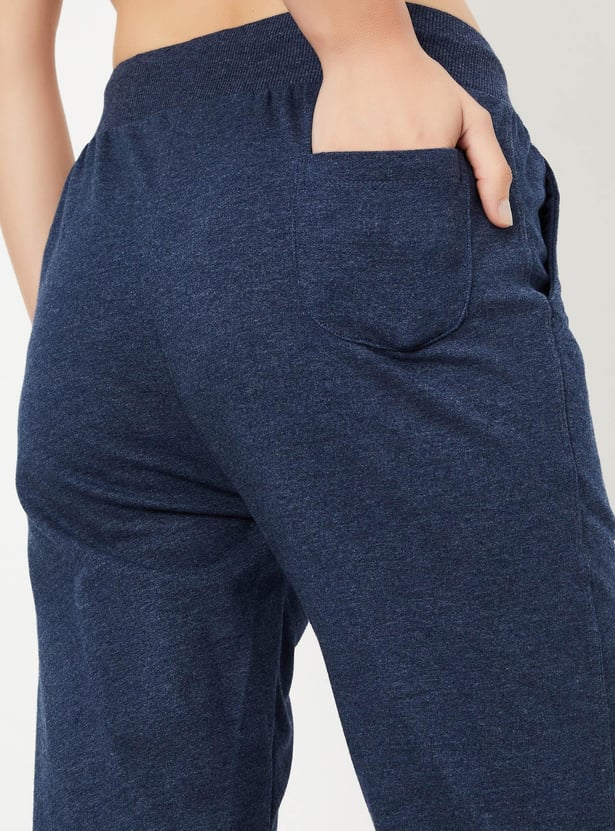 Women Solid Athleisure Track Pants
