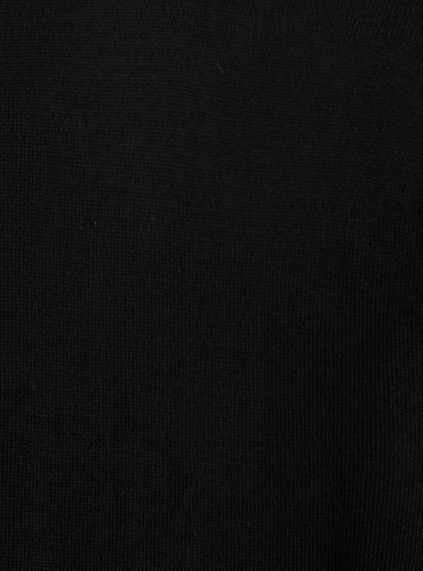 Men Knit Sweater with Ribbed Trim