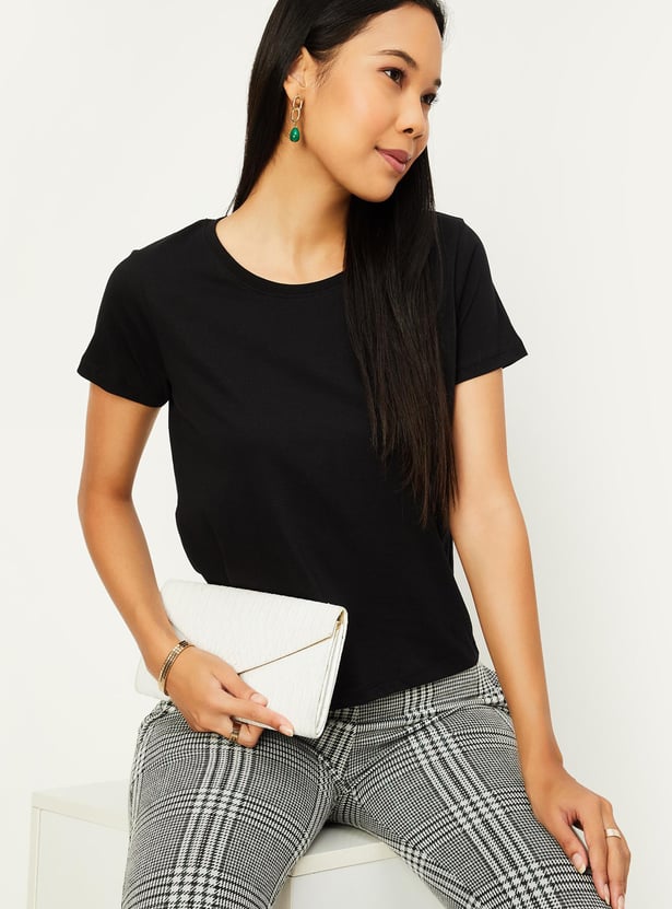 Women Solid T-shirt