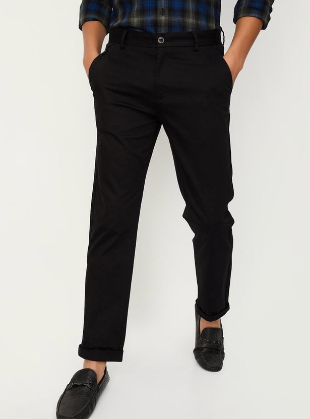 Buy Men Slim Fit Smart Casual Chinos Online at just Rs. 1399.0 ...