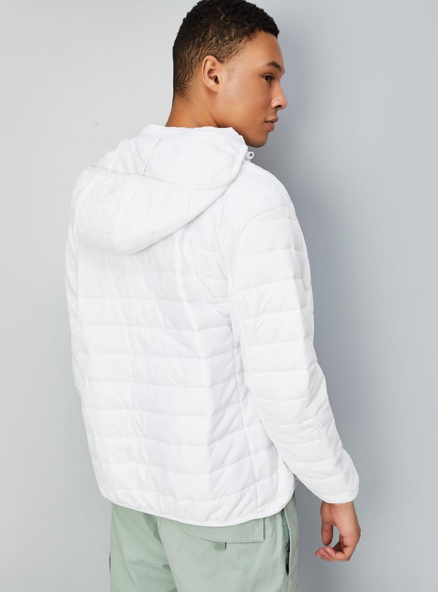 Buy Men Hooded Packable Puffer Jacket Online at just Rs. 2499.0 ...