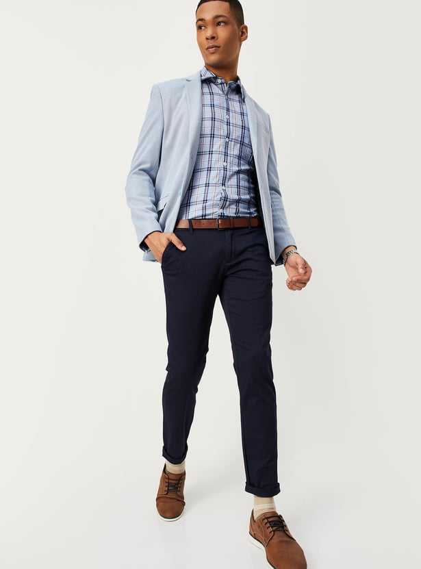 Men Skinny Fit Stretch Chinos