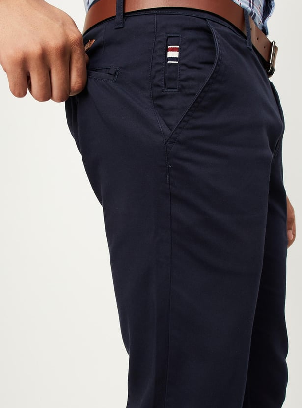 Men Skinny Fit Stretch Chinos