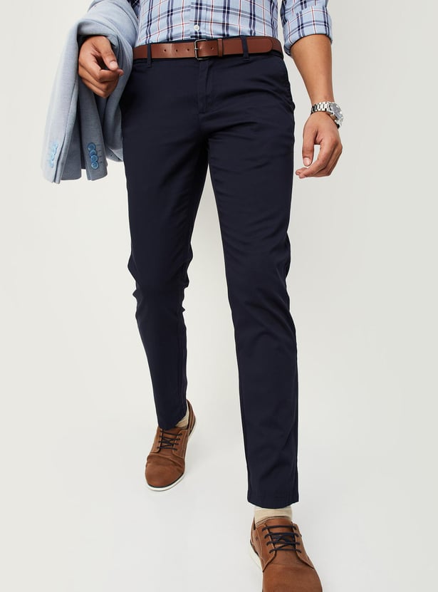 Buy Men Skinny Fit Stretch Chinos Online at just Rs. 1299.0 ...