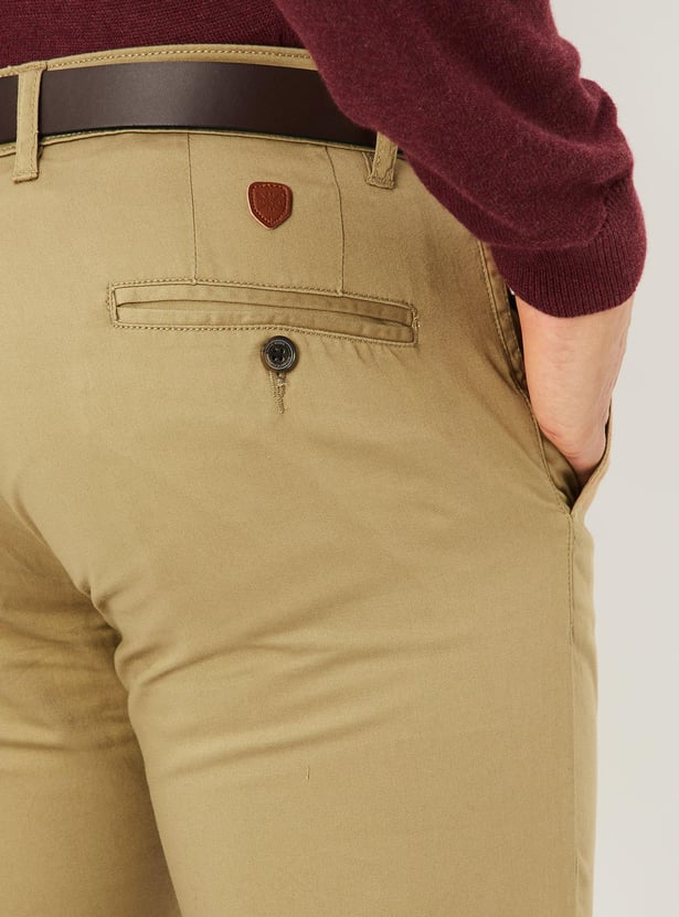 Men Skinny Fit Stretch Chinos